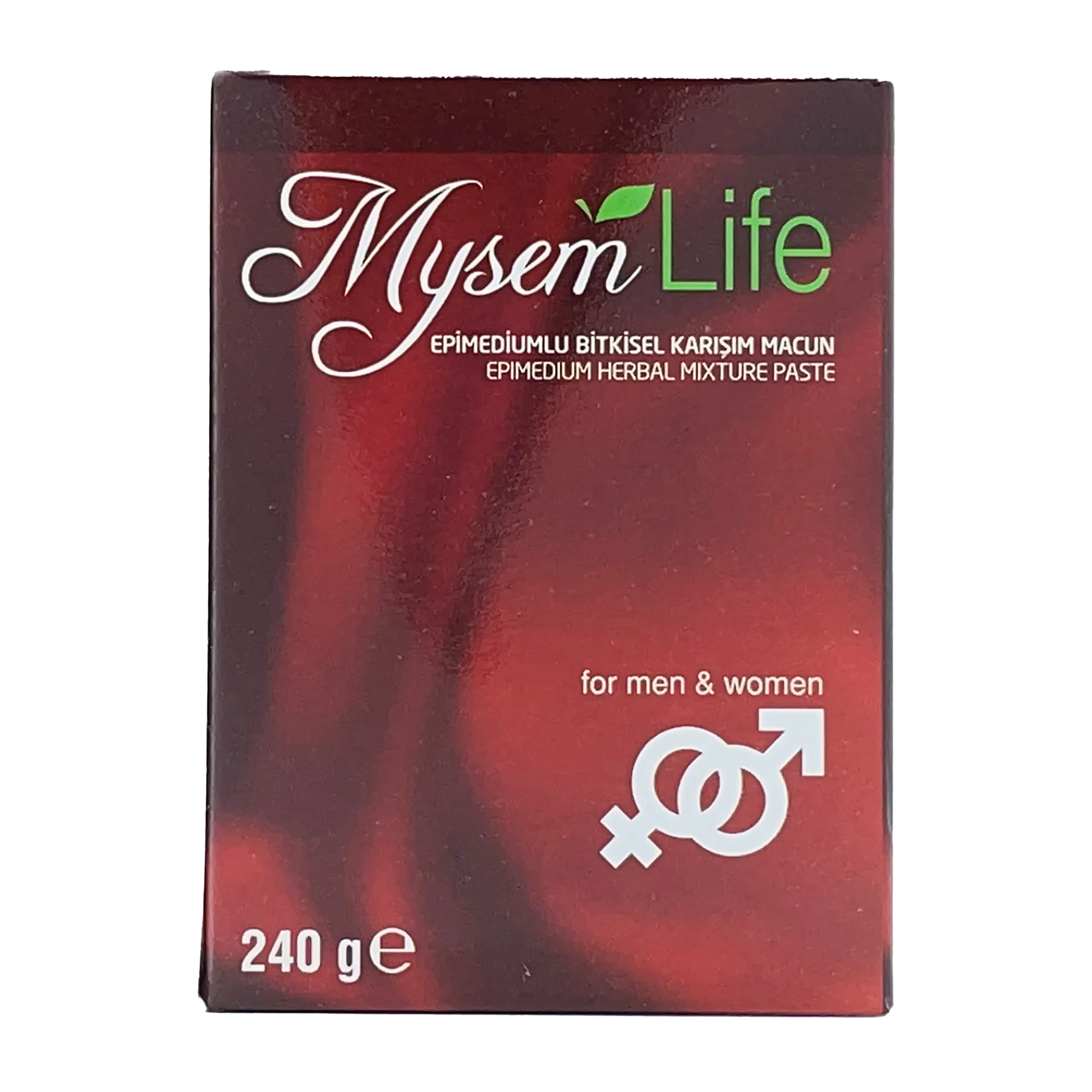 Sidra Mysem Life Aphrodisiac Herbal Honey with Epimedium, 240 g - Front Side
