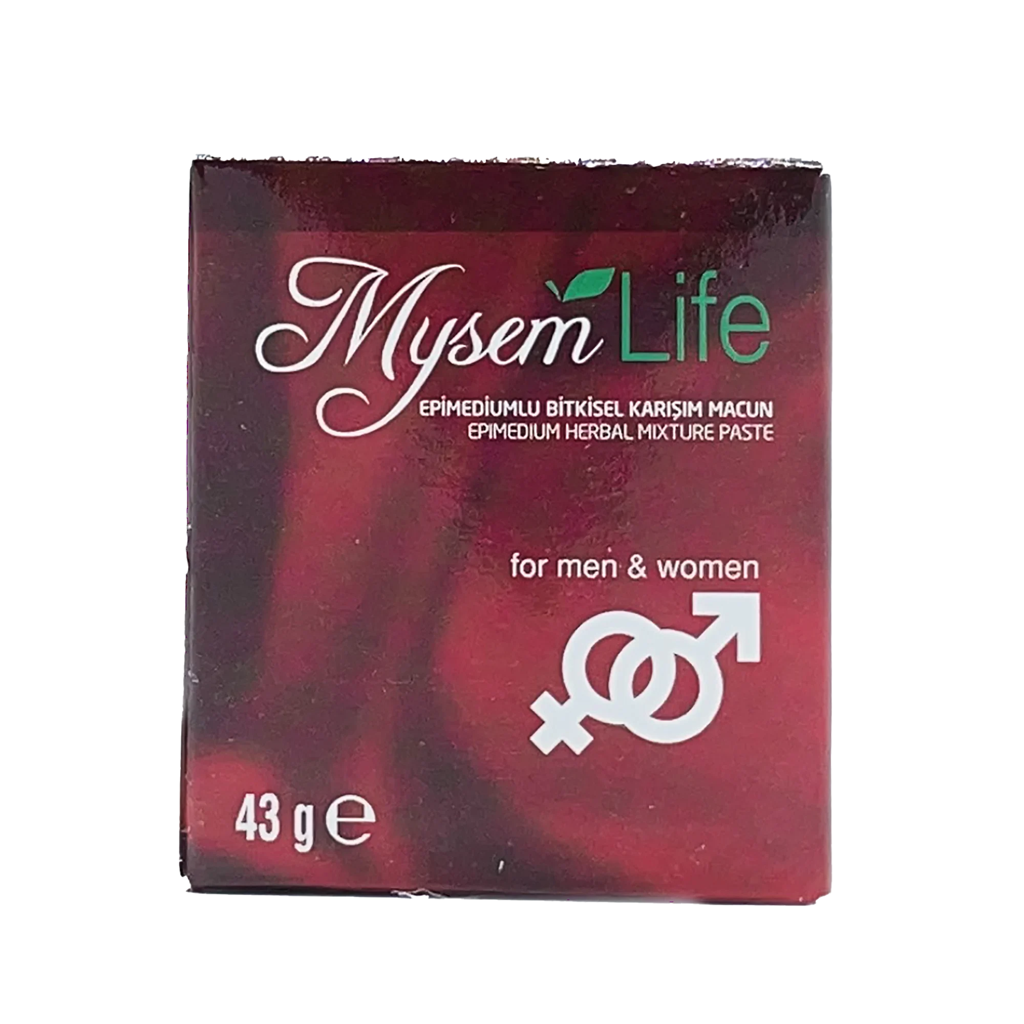 Sidra Mysem Life Aphrodisiac Herbal Honey with Epimedium, 43 g - Front Side